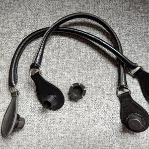 O bag Black Tubular micro handle with drop